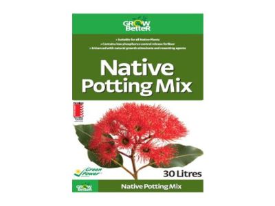 Grow Better Native Potting Mix.