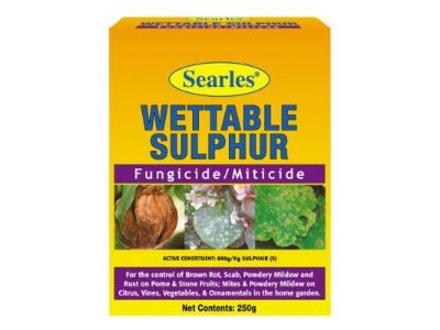 Picture of Searles Wettable Sulphur Fungicide Miticide
