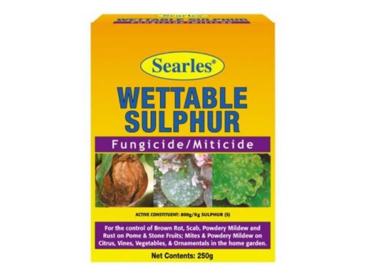 Picture of Searles Wettable Sulphur Fungicide Miticide